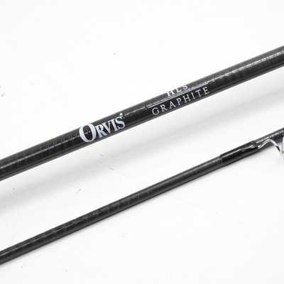 Orvis Graphite HLS Fly Fishing Rod. 8' 6wt. W/ Tube & Sock. 2