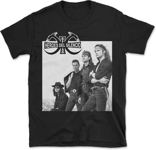 New Members Of Heroes Del Silencio Band Cotton Black T Shirt S-5XL CS845