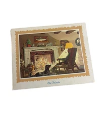 Vintage Greeting Card Goodyear Tire Rubber & Co