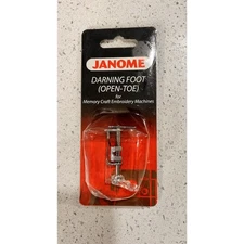 Janome Darning foot (Open Toe) for Memory Craft Embroidery Machines # 200337005