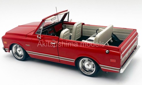 ACME GMP A1807715 1/18 1970 GMC Jimmy Slammed Custom 1:18 Red Diecast Model New - Picture 3 of 6