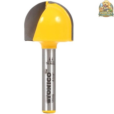 7/8-Inch Diameter Core Box Router Bit 1/4-Inch Shank