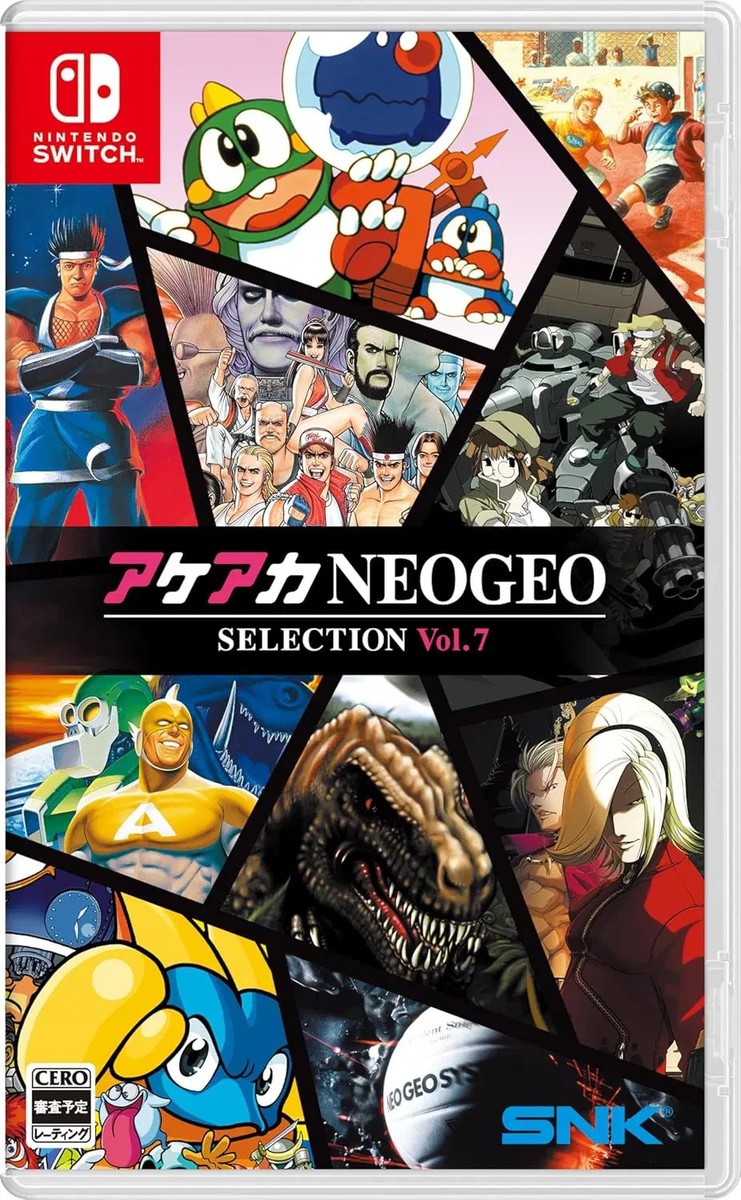 【美品】アケアカNEOGEO SELECTION Vol.1＆Vol.2 ACA NEOGEO Selection Vol. 7 (Nintendo Switch) Japan Import [Multi