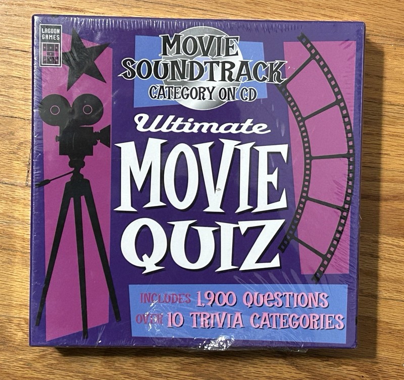 Ultimate Movie Quiz Game Trivia Lagoon Games 2006 Ages 6+ New & Sealed