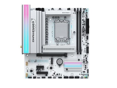 MAXSUN Challenger Z890M WIFI ICE DDR5 M-ATX Motherboard/