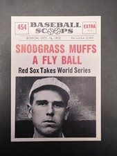 1961 Nu-Cards Baseball Scoops #454 Fred Snodgrass - New York Giants
