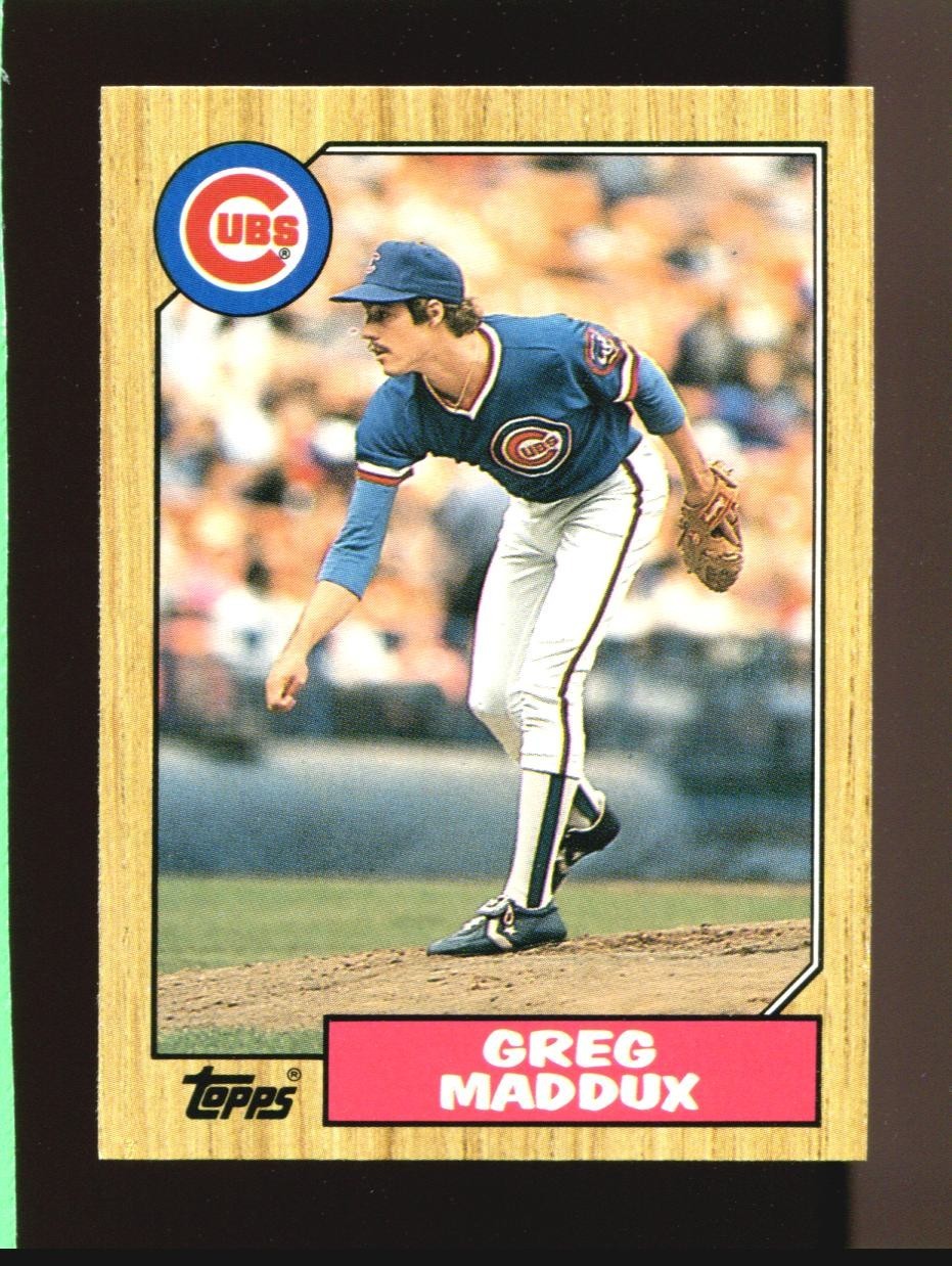 1987 Topps Traded Greg Maddux #70T Rookie RC