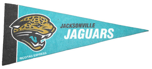 Rico Industries NFL Football Mascot 4"x9" Felt Mini Pennant Jacksonville Jaguars