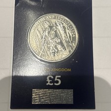 2024 Little John Myths & Legend United Kingdom £5 Coin Five Pound Change Checker