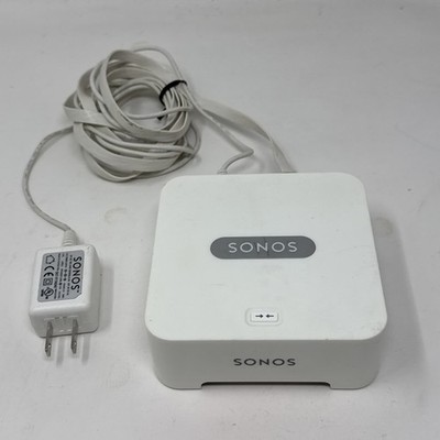Sonos Bridge Wireless HiFi System - White w/ Power Cord + 1 Cord. 