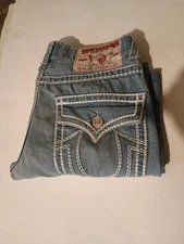 True Religion Joey Super T World Tour 34W Jeans