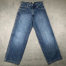 Vintage Southpole Jeans Boys 12 Blue Denim Medium Wash Baggy Straight Y2K Skater