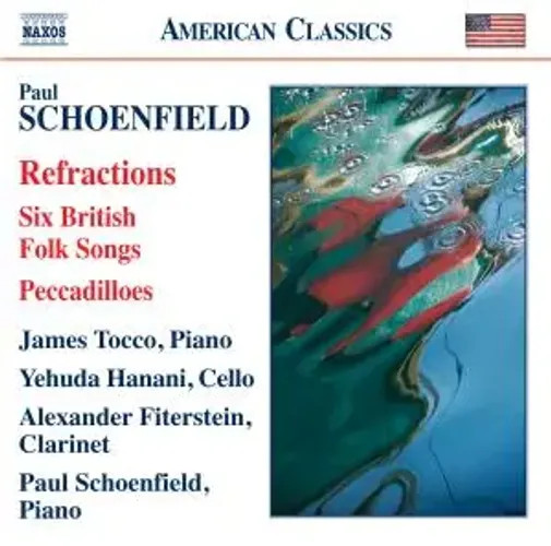 Refractions FüR Klarinette,Cello & Klavier | Paul Schoenfield | Audio-Cd | Cd-image