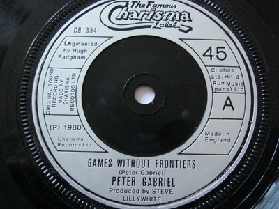 Peter Gabriel Spiele ohne Grenzen 7'' Charisma CB354 EX 1980 Spiele ohne Fr