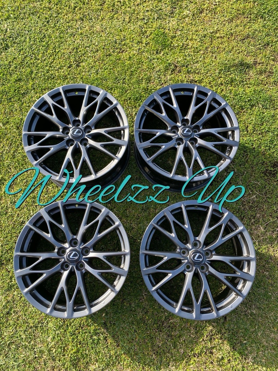 Lexus Is-F 2010-2014 Oem Wheels 19” Inch Staggered 74246 & 74262