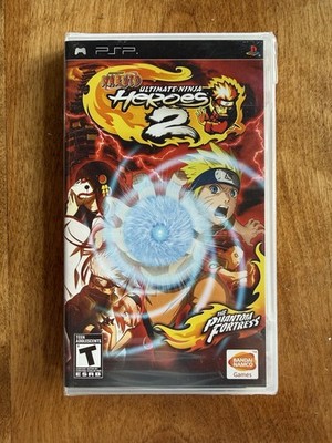 Naruto Ultimate Ninja Heroes 2 The Phantom Fortress PSP NEW Factory Sealed