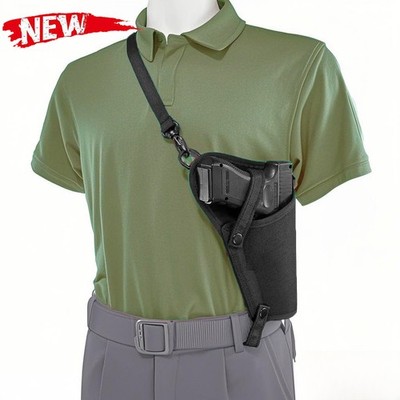 Right Hand Tactical-Style Shoulder Holster 1911A1.45/ Beretta 92F 9mm Cross-Draw