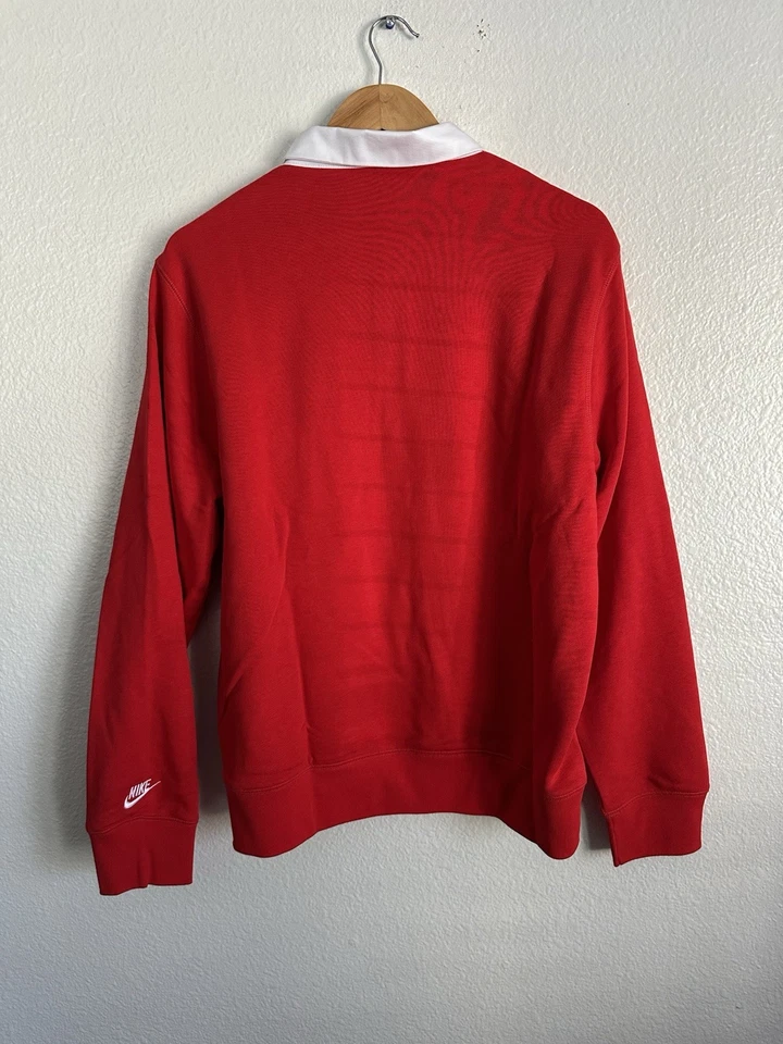 Nike Ropa Deportiva Rugby Club Polar Manga Larga Polo Nike SB Hombres Talla Mediana Foto 4 de 4