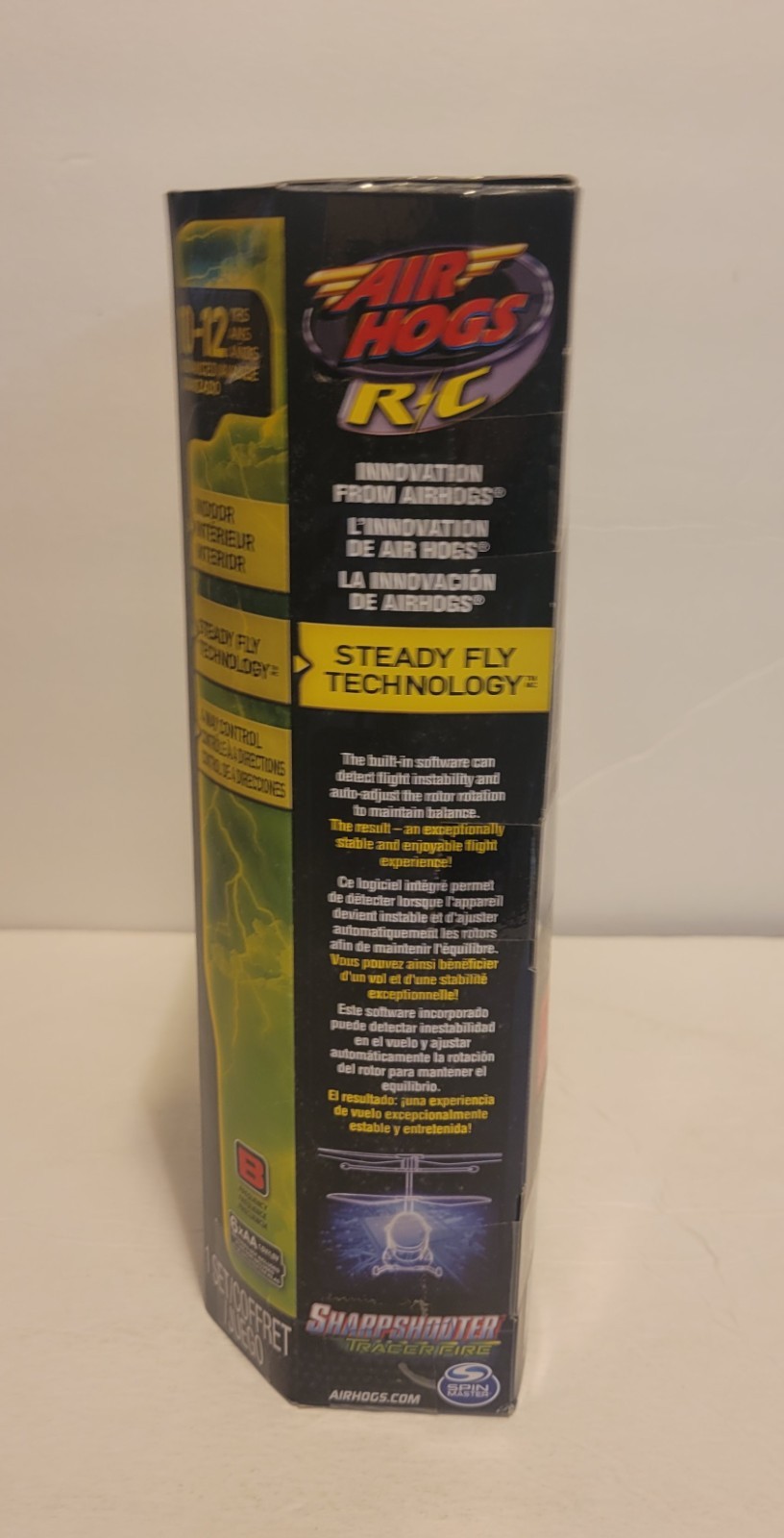 Air Hogs RC Sharpshooter Missile Launching Remote Control Helicopter  Nib