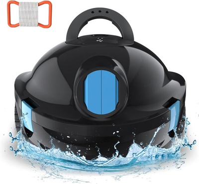 #ad #ad INSE Y10 Cordless Automatic Robotic Pool Cleaner BLACK $70.50