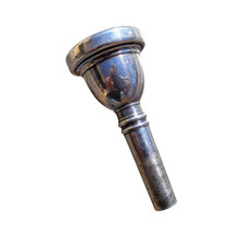 Brahms 12C Silver Trombone Mouthpiece Has Been Cleaned and Sanitized