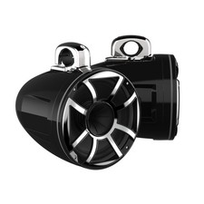 Wet Sounds REV 12 HD 12" Tower Speakers, 400W RMS, Black, Pair with XS Grills