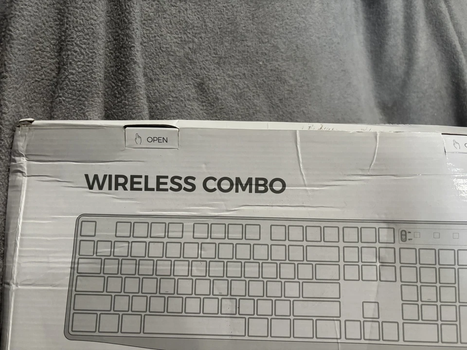 New VicTsing Wireless Keyboard Mouse Combo Energy Saving 3 Level DPI Adjustable - Image 3 of 4