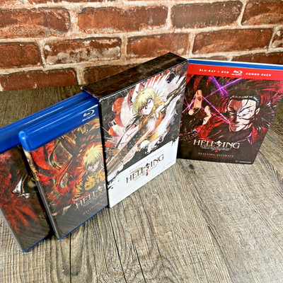 Hellsing Ultimate Complete Series Collection Volume 1-10 Limited Edition Box