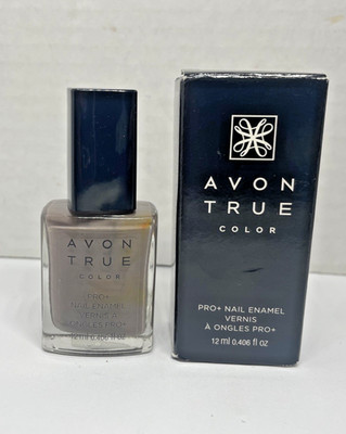 Avon True Color Nail Polish Smoky Plum New In Box