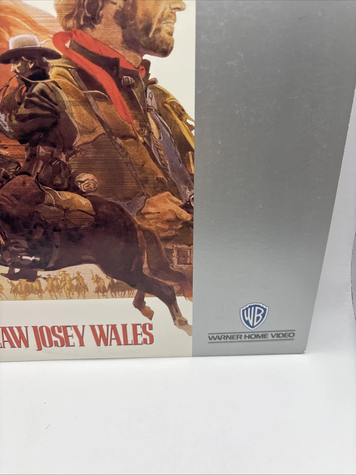 Vintage The Outlaw Josey Wales Laserdisc Movie Clint Eastwood Western 2 Discs - Image 4 of 4