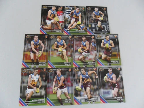 2011 SELECT AFL CARDS BRISBANE LIONS TEAM BASIC SET