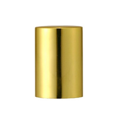 144 Pcs, 10mm Aluminum Standard Gold Cap For 10ml & 5 ml Roll on Bottle