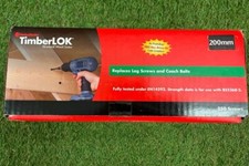 Timberlok Wood Screws Bolts 200mm X 250 Screws New