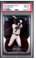 2023 BOWMAN DRAFT CHROME BDC199 TRE' MORGAN PSA 10