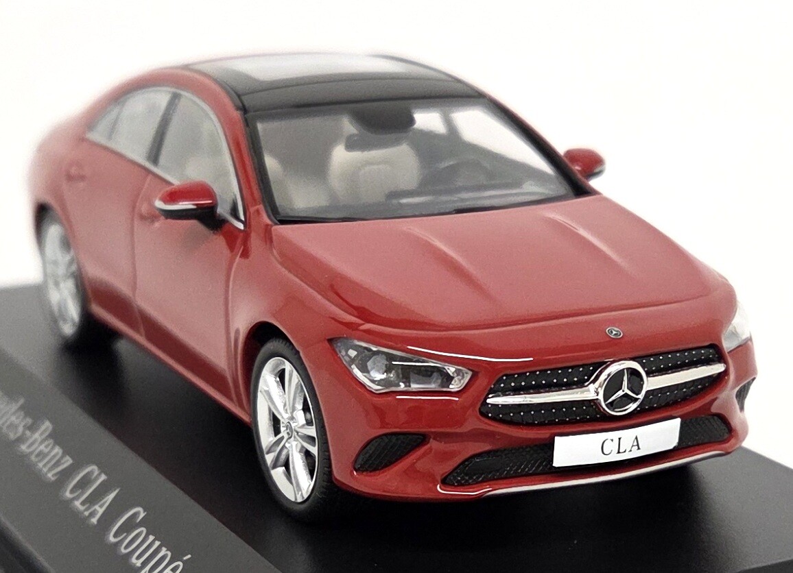 ミニカー 1/43 Scale Mercedes-Benz CLA Coupe Spark 1/43 Mercedes Benz CLA Coupe C118 Jupiter Red 2019
