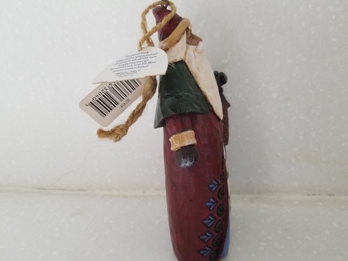 Jim Shore Heartwood Creek 2002 Hand Painted Santa Holding Lantern w/Tags 6" - Picture 6 of 9