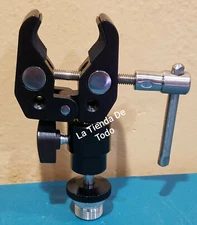 CAMERA CRAB CLAM WITH MINI BALL HEAD ARTICULATED & MICROPHONE THREAD READ 