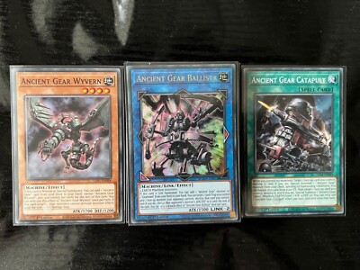 Yu-Gi-Oh Complete Ancient Gear Deck + Extra Deck *Tournament Ready + Extra  Bonus