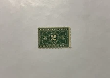 US Parcel Post, Two Cents, Postage Due, JQ2, NG, SCV $60.00