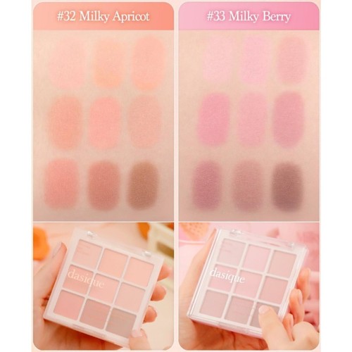 DASIQUE Shadow Palette 8.6g #32 #33 2025 S/S Milky Fruits Collection K-Beauty - Picture 7 of 9