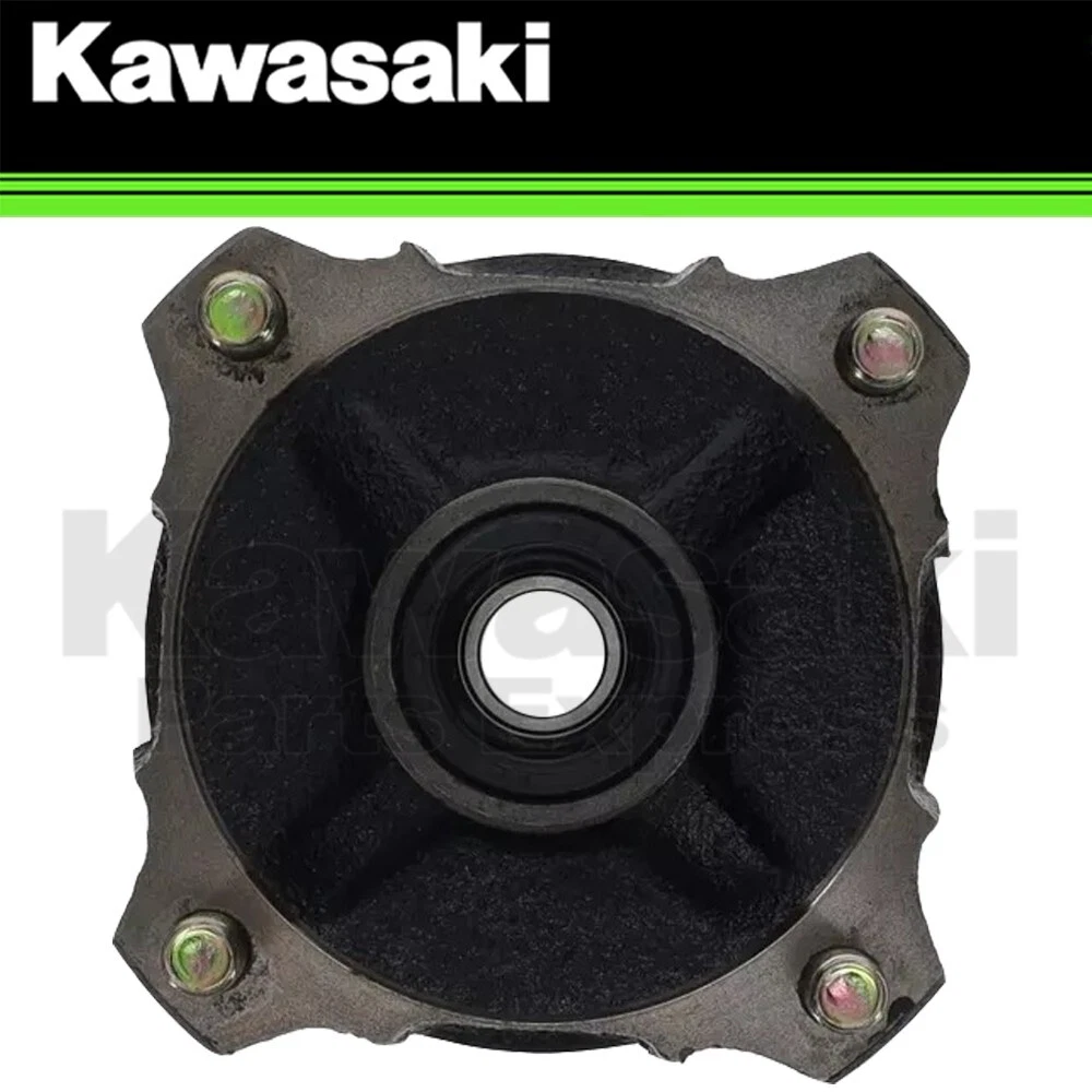 NEW 2015-2025 OEM KAWASAKI KFX 50 KFX 90 FRONT BLACK HUB ASSEMBLY