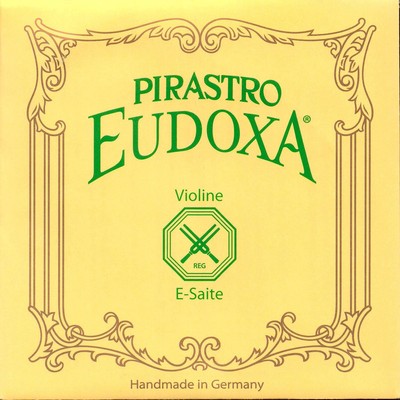 Eudoxa Violin E String - Aluminum/Steel: Thick/Stark with Loop End
