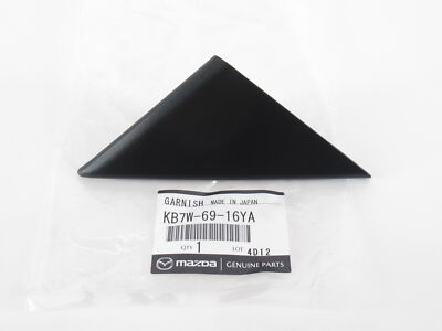 Genuine OEM Mazda KB7W-69-16YA Driver LH Corner Molding Garnish