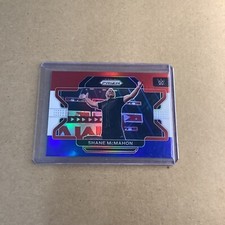 2022 PANINI PRIZM WWE RED WHITE BLUE PRIZM #52 SHANE MCMAHON A-47