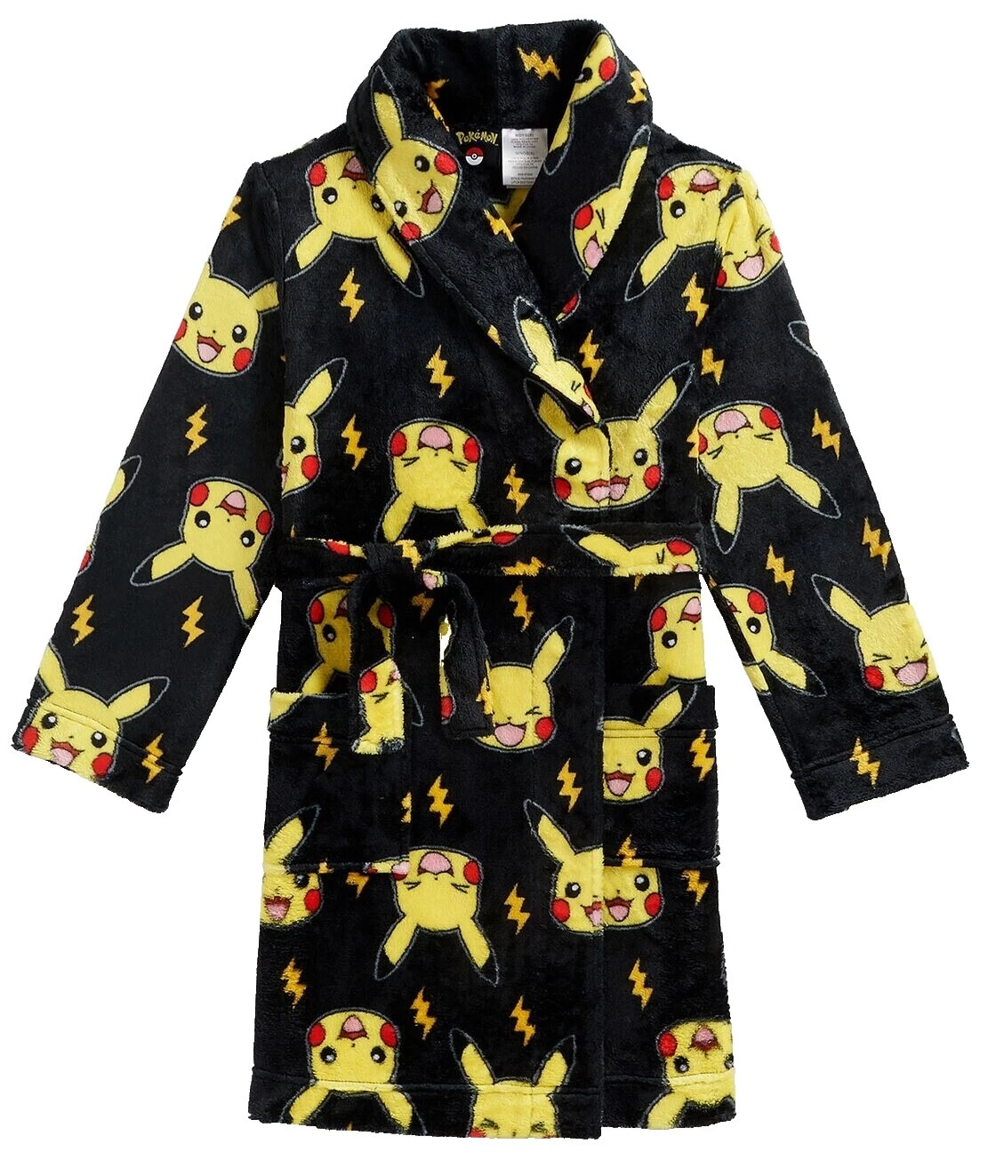 精灵宝可梦长袍睡衣男童