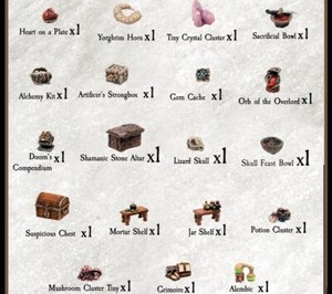 Dwarven-Forge-Caverns-Deep-Tiny-Treasures-Trove-D-amp-D-Dungeon-Dressing-Pieces-NEW
