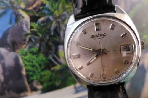 Classic, 35 mm Seiko 7005 7051 Date Men's Cross Hairs Automatic 060200 |  eBay