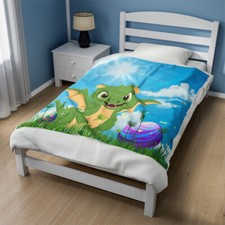 L'AMOUR DE SOI Dragon's Embrace Plush Blanket