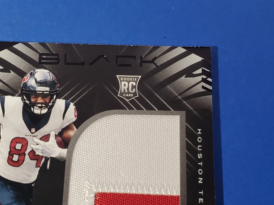 2021 PANINI BLACK NICO COLLINS ROOKIE AUTO PATCH SIGNATURE SIG RC SP #173/199 - Image 4 of 4