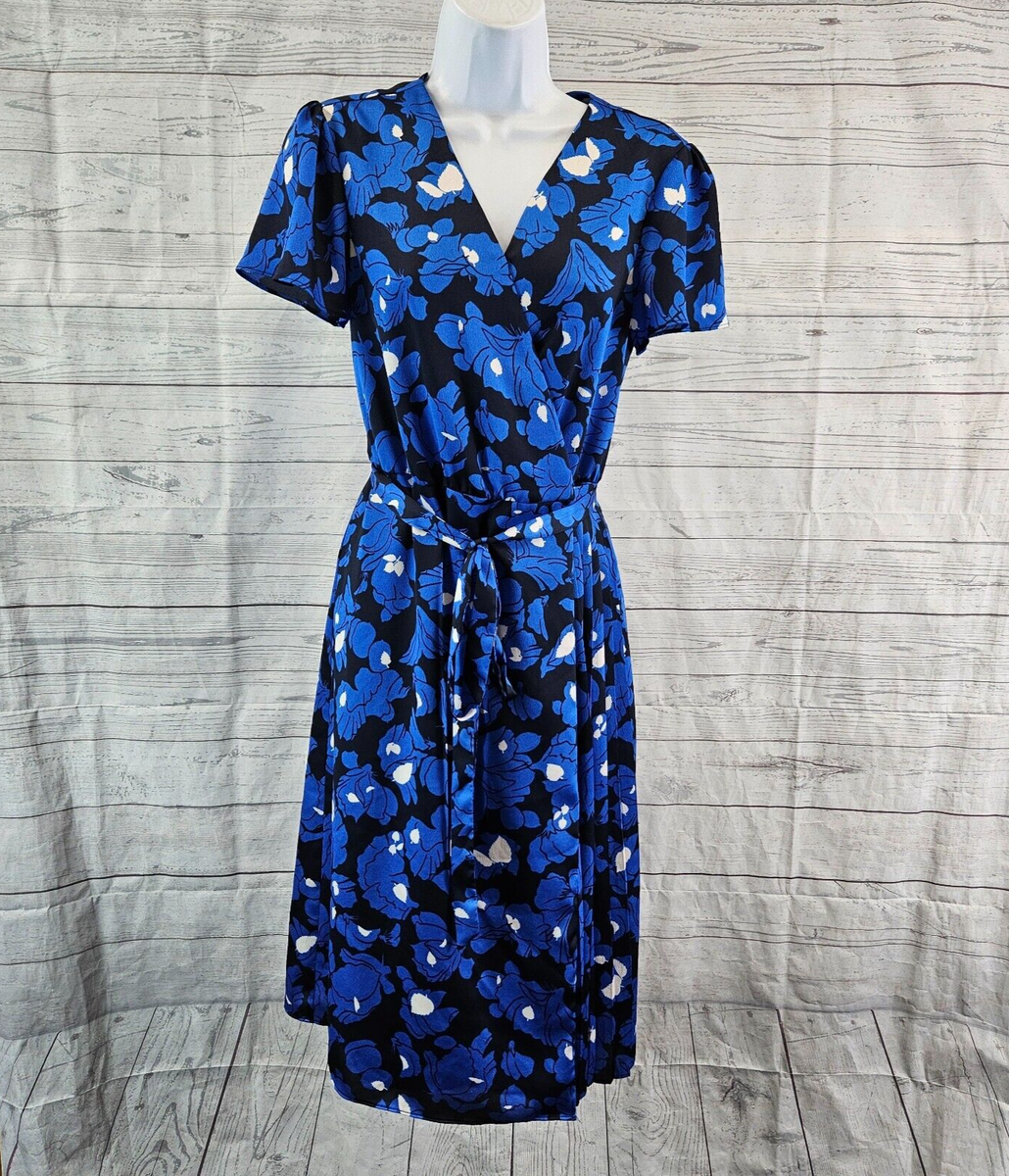 banana republic blue floral wrap dress Army Uniform Toolkit main image 0